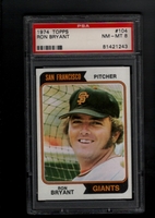 1974 Topps #104 Ron Bryant PSA 8 NM-MT SAN FRANCISCO GIANTS